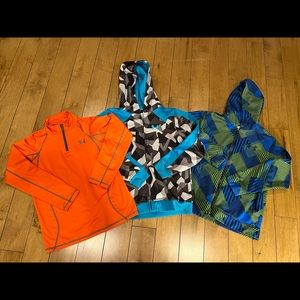 Lot of 3 Boys clothing - Under Armour size YMD